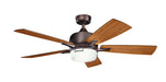 Leeds 52" LED Ceiling Fan - Lamps Expo