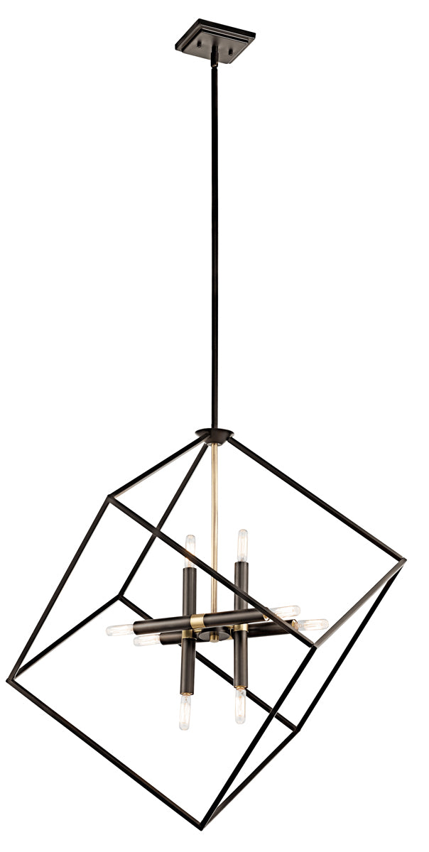 Cartone 8-Light Chandelier - Lamps Expo