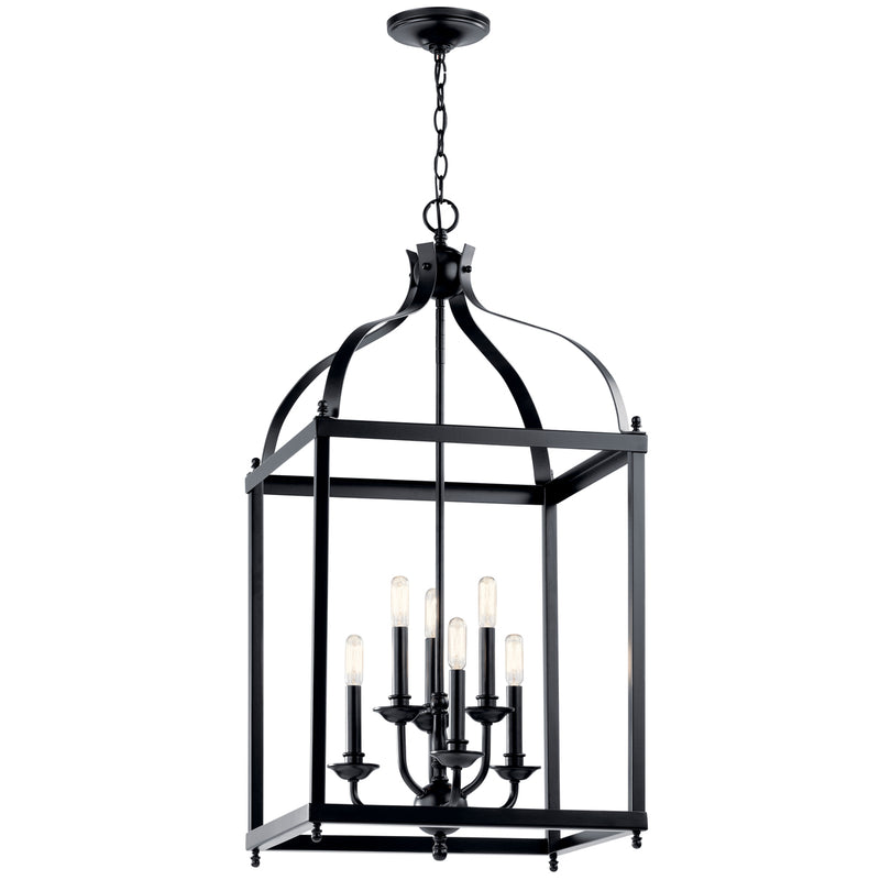 Larkin 6-Light Foyer Chandelier - Lamps Expo