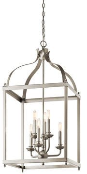Larkin 6-Light Foyer Chandelier - Lamps Expo