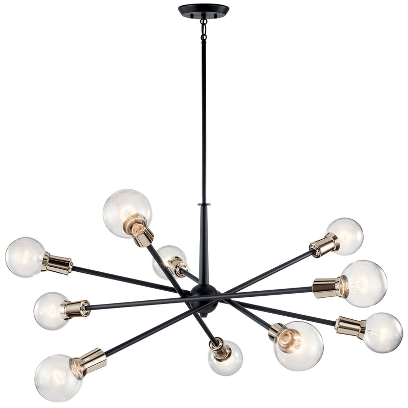 Armstrong 10-Light Chandelier - Lamps Expo