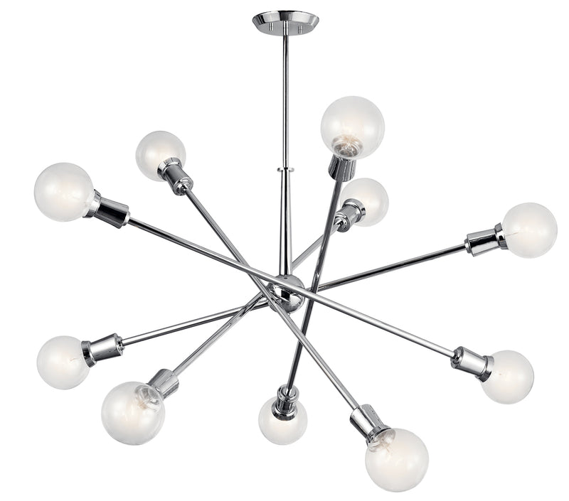 Armstrong 10-Light Chandelier - Lamps Expo