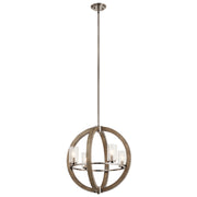 Grand Bank 4-Light Chandelier - Lamps Expo