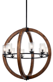 Grand Bank 8-Light Chandelier - Lamps Expo