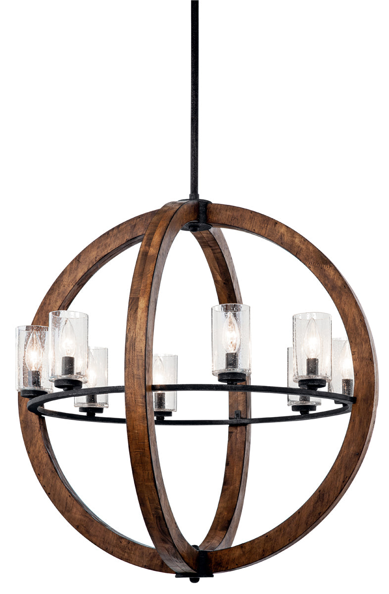Grand Bank 8-Light Chandelier - Lamps Expo
