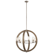 Grand Bank 8-Light Chandelier - Lamps Expo