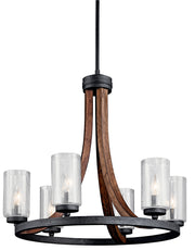 Grand Bank 6-Light Chandelier - Lamps Expo