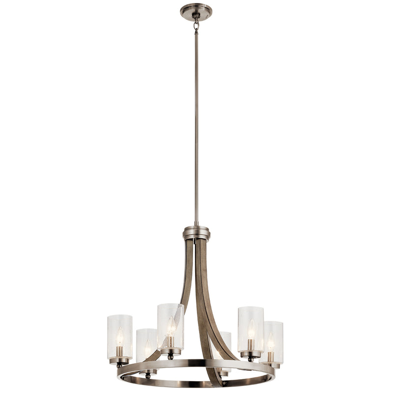 Grand Bank 6-Light Chandelier - Lamps Expo