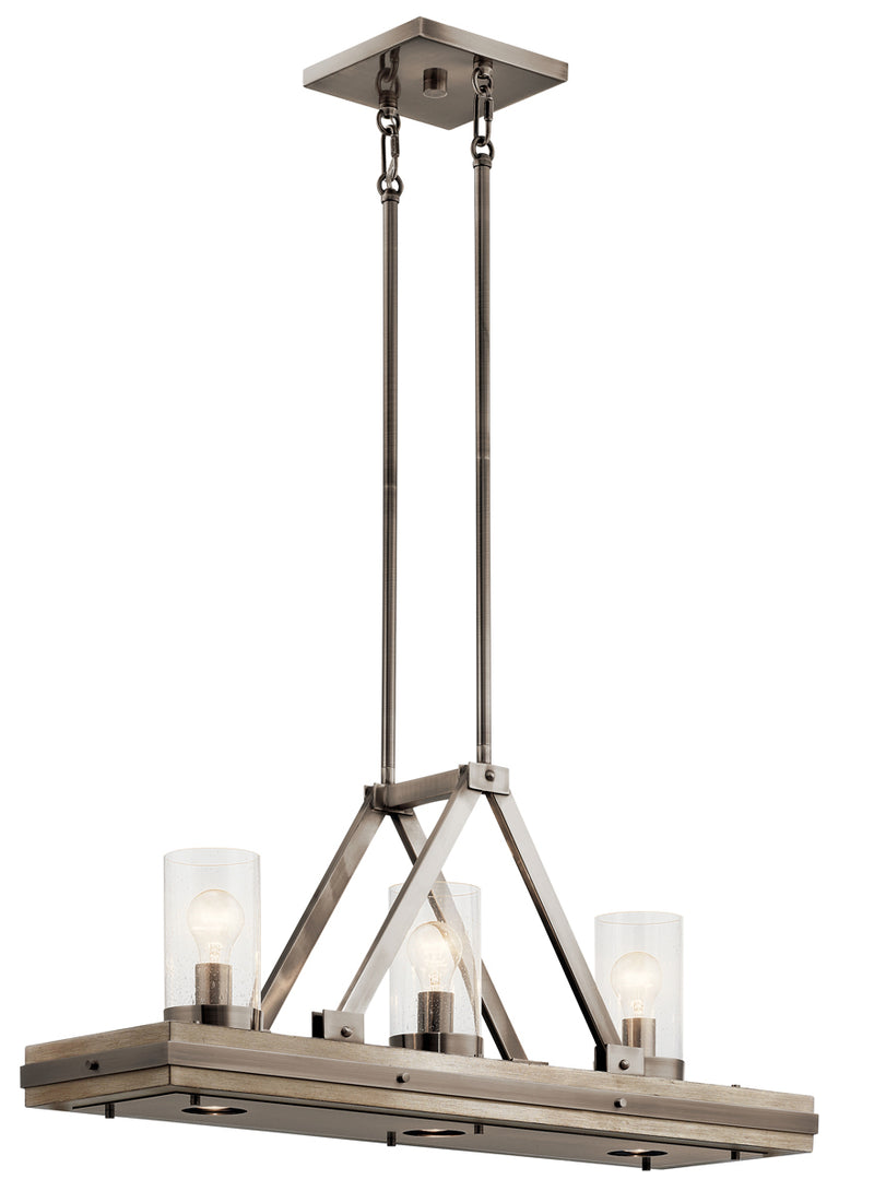 Colerne 6-Light Linear Chandelier - Lamps Expo