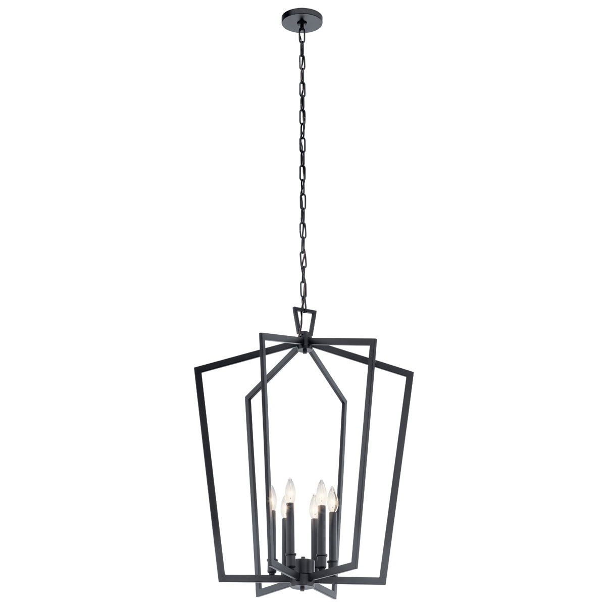 Abbotswell Large 6-Light Foyer Pendant - Lamps Expo