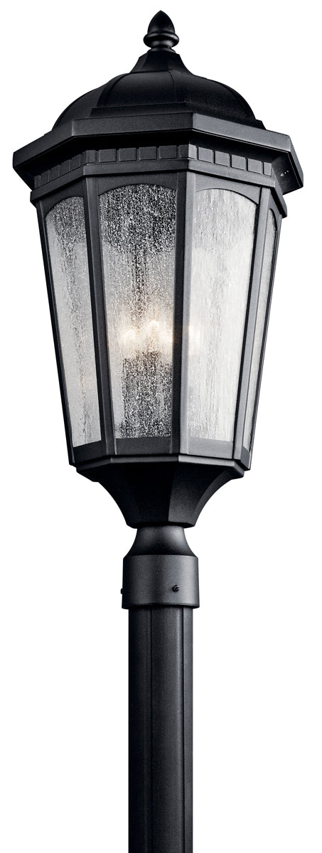 Courtyard Outdoor 3-Light Post Mount - Lamps Expo