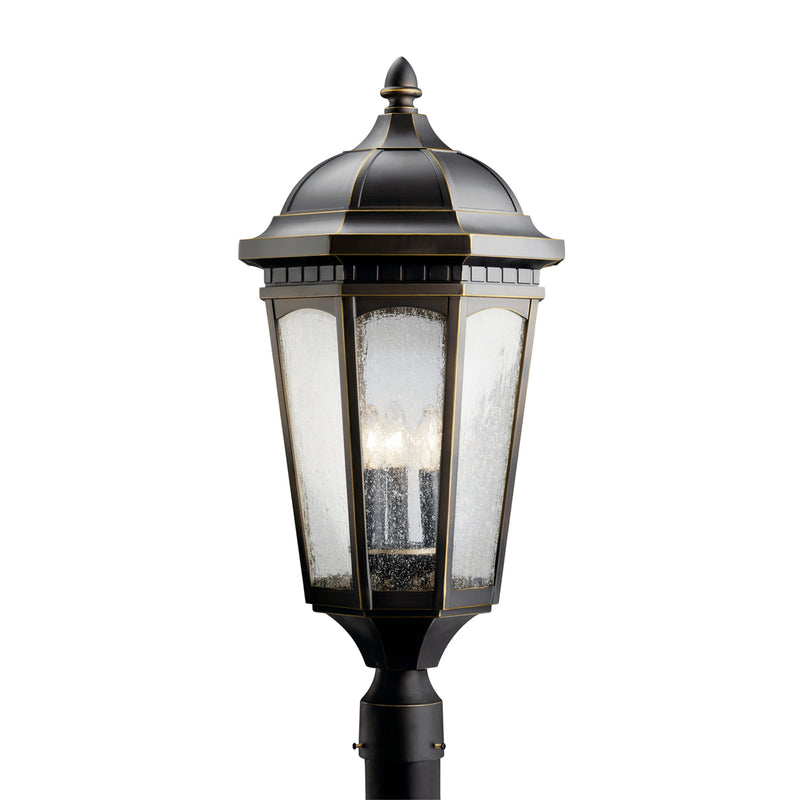 Courtyard Outdoor 3-Light Post Mount - Lamps Expo