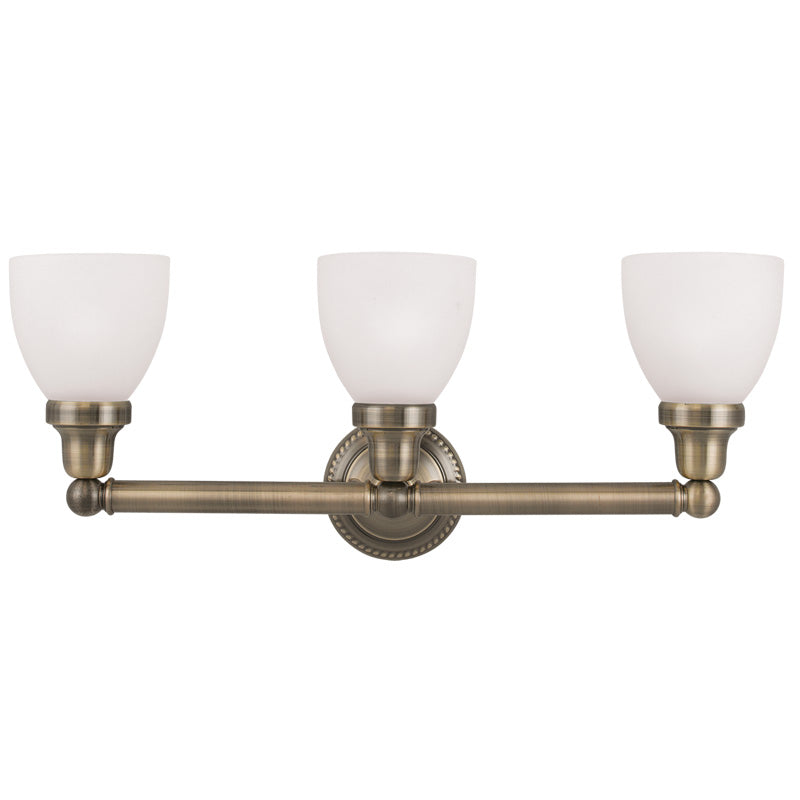 Classic 3-Light Bath Vanity - Lamps Expo