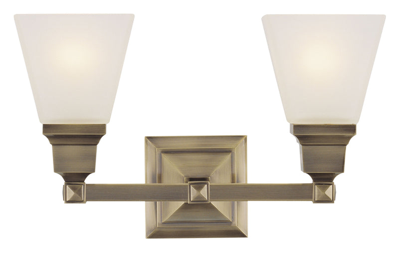 Mission 2-Light Bath Vanity - Lamps Expo