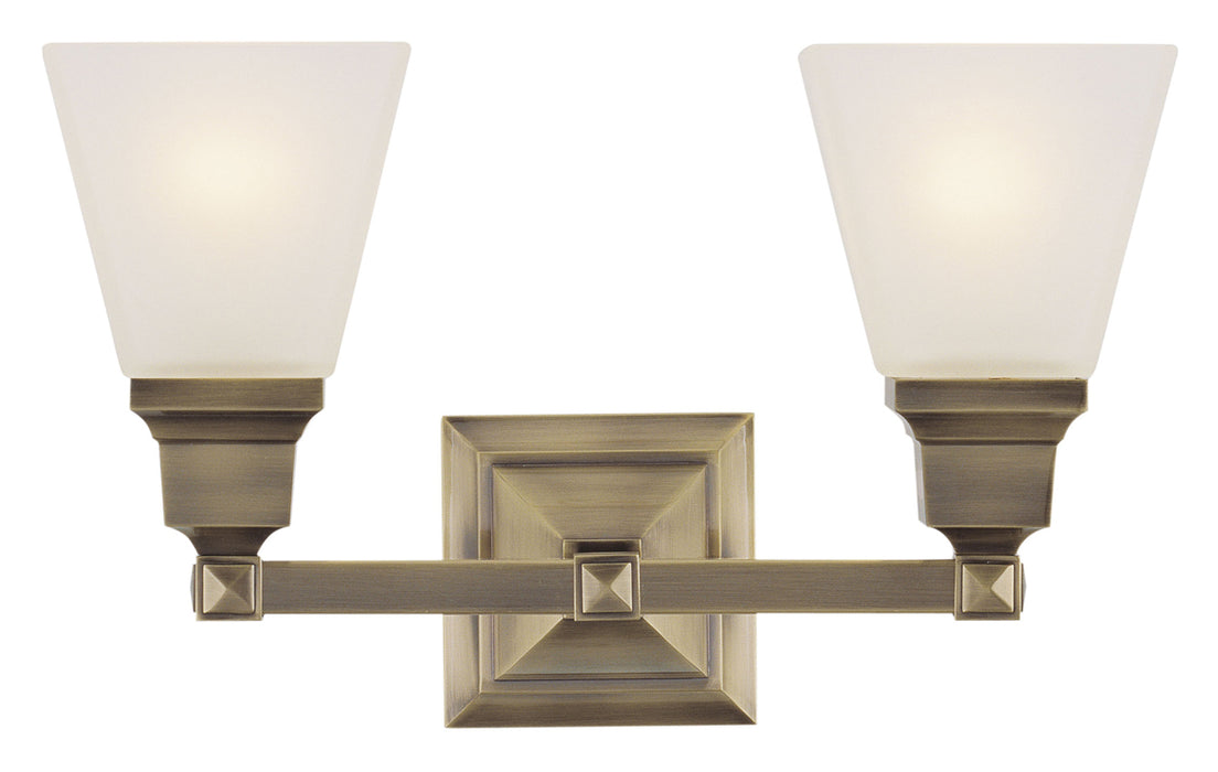 Mission 2-Light Bath Vanity - Lamps Expo