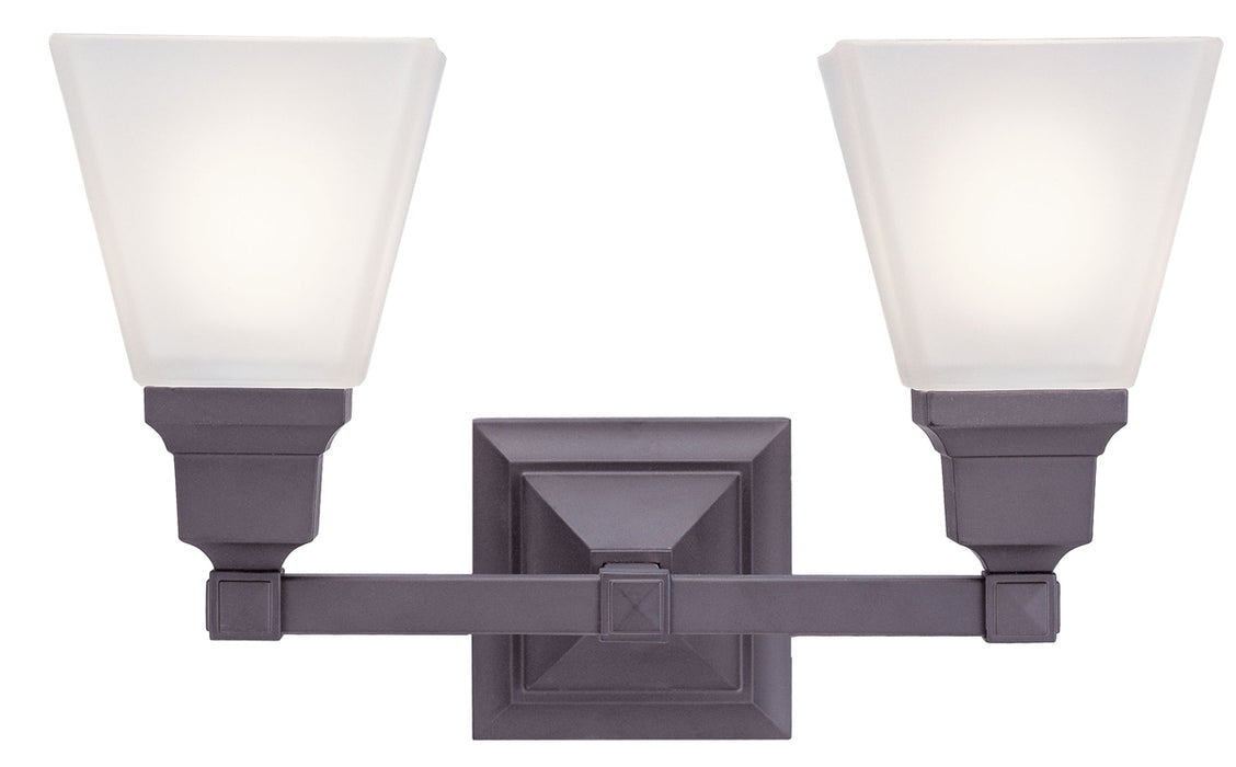 Mission 2-Light Bath Vanity - Lamps Expo