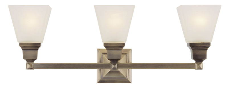Mission 3-Light Bath Vanity - Lamps Expo