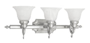 French Regency 3-Light Bath Vanity - Lamps Expo