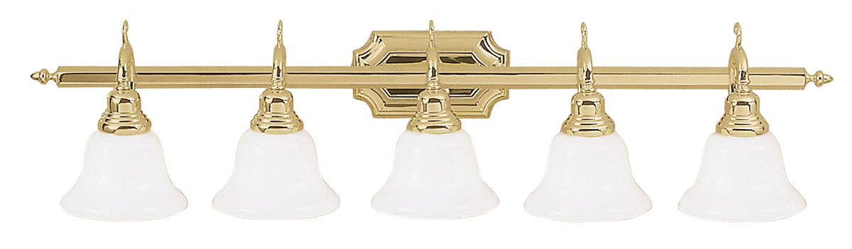 French Regency 5-Light Bath Vanity - Lamps Expo