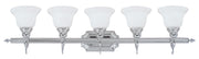 French Regency 5-Light Bath Vanity - Lamps Expo