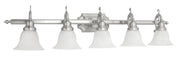 French Regency 5-Light Bath Vanity - Lamps Expo