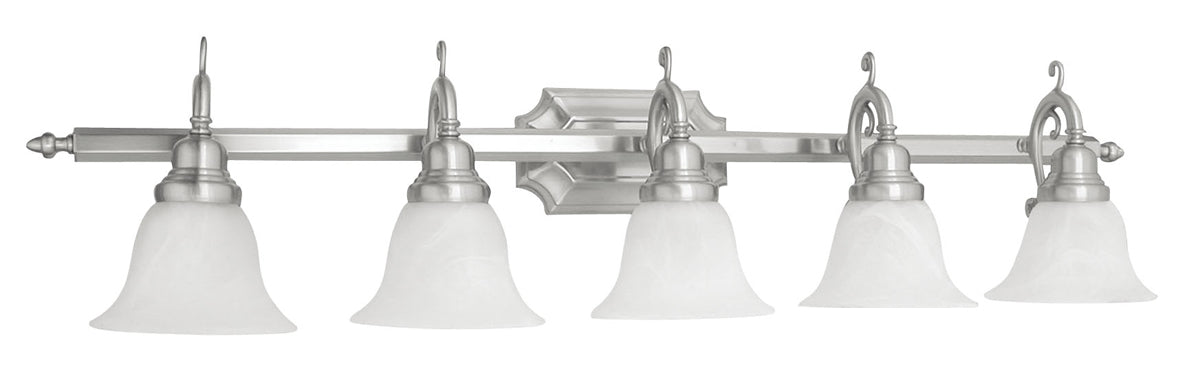 French Regency 5-Light Bath Vanity - Lamps Expo