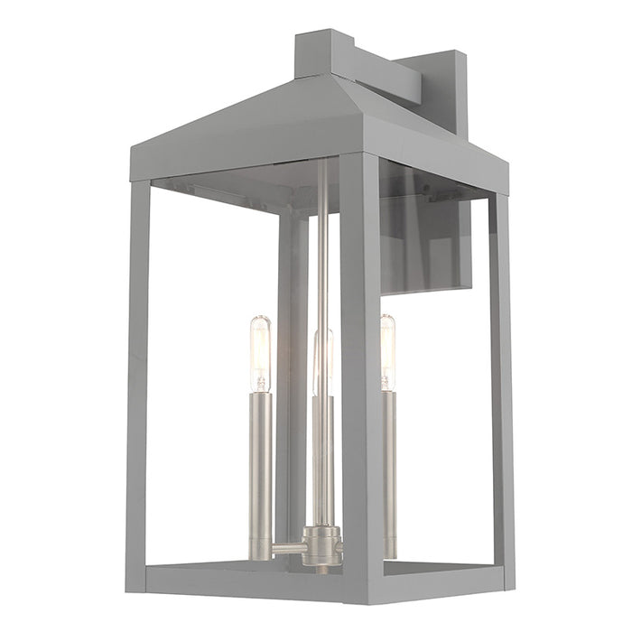Nyack 3-Light Outdoor Wall Lantern - Lamps Expo