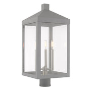 Nyack 3-Light Outdoor Post Top Lantern - Lamps Expo