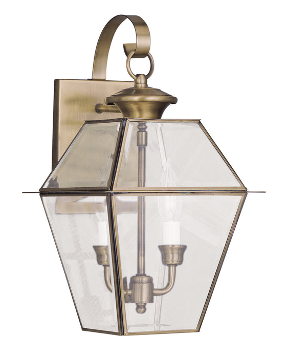 Westover 2-Light Outdoor Wall Lantern - Lamps Expo