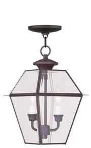 Westover 2-Light Outdoor Chain Lantern - Lamps Expo