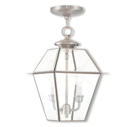 Westover 2-Light Outdoor Chain Lantern - Lamps Expo