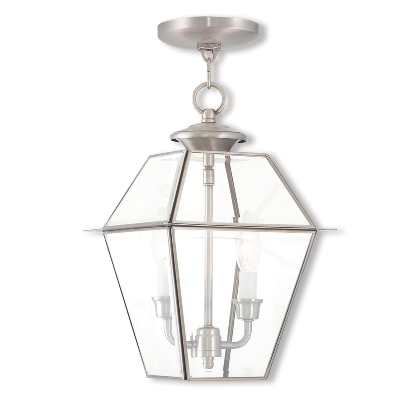 Westover 2-Light Outdoor Chain Lantern - Lamps Expo