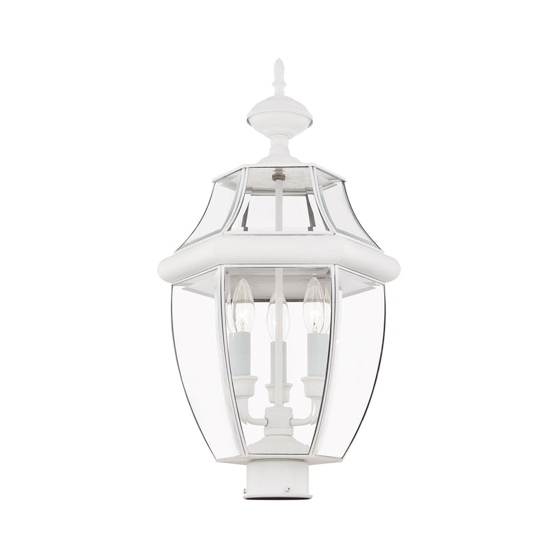 Monterey 3-Light Outdoor Post Lantern - Lamps Expo