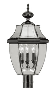 Monterey 3-Light Outdoor Post Lantern - Lamps Expo