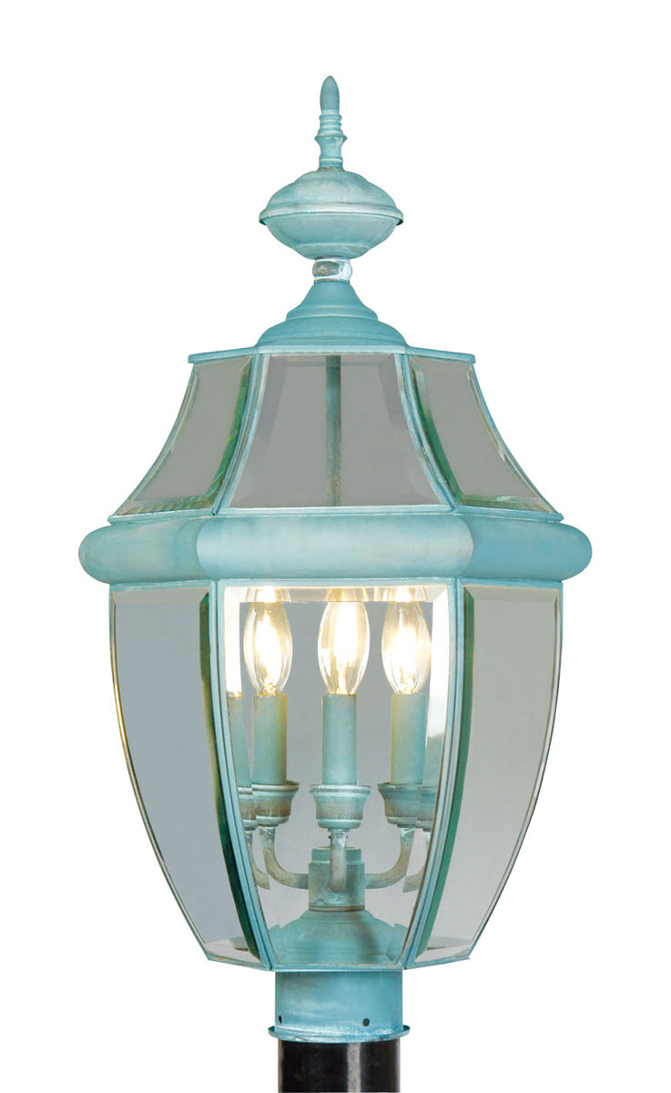 Monterey 3-Light Outdoor Post Lantern - Lamps Expo