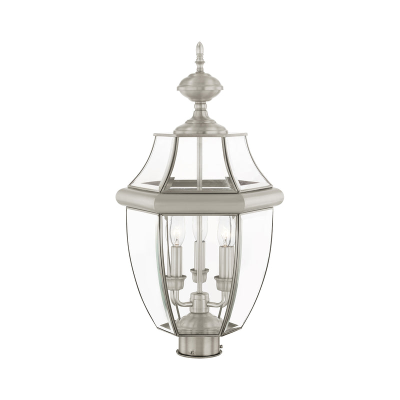 Monterey 3-Light Outdoor Post Lantern - Lamps Expo