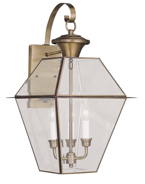 Westover 3-Light Outdoor Wall Lantern - Lamps Expo