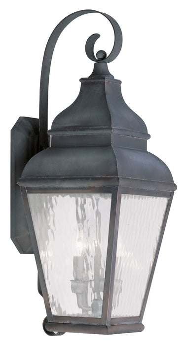 Exeter 3-Light Outdoor Wall Lantern - Lamps Expo