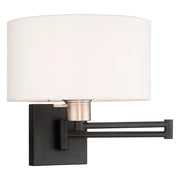 1-Light Swing Arm Wall Lamp - Lamps Expo