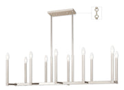 Alpine 10-Light Linear Chandelier - Lamps Expo
