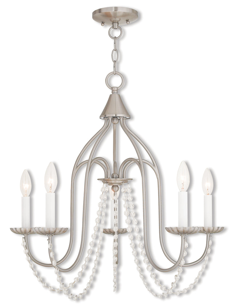 Alessia 5-Light Chandelier - Lamps Expo