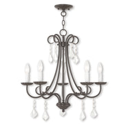 Daphne 5-Light Chandelier - Lamps Expo