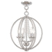 Arabella 4-Light Convertible Mini Chandelier/Ceiling Mount - Lamps Expo