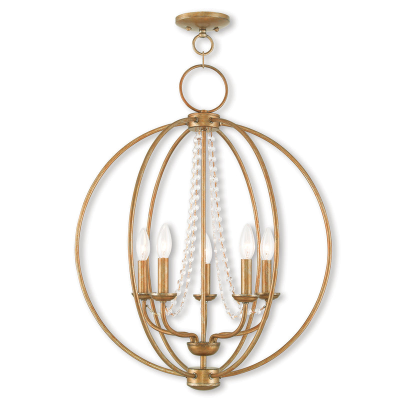 Arabella 5-Light Chandelier - Lamps Expo