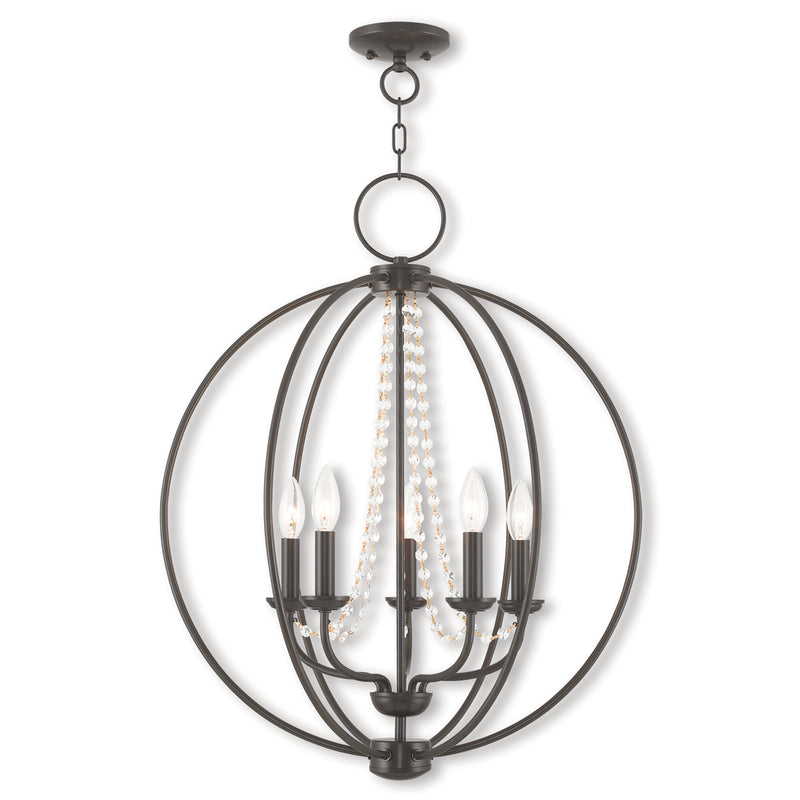 Arabella 5-Light Chandelier - Lamps Expo