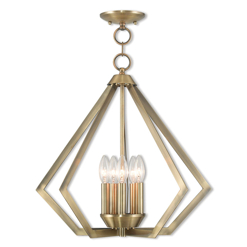 Prism 5-Light Chandelier - Lamps Expo