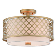 Arabesque 3-Light Ceiling Mount - Lamps Expo