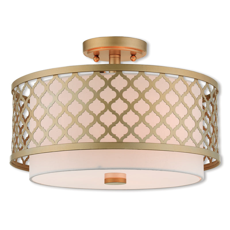 Arabesque 3-Light Ceiling Mount - Lamps Expo