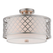 Arabesque 3-Light Ceiling Mount - Lamps Expo