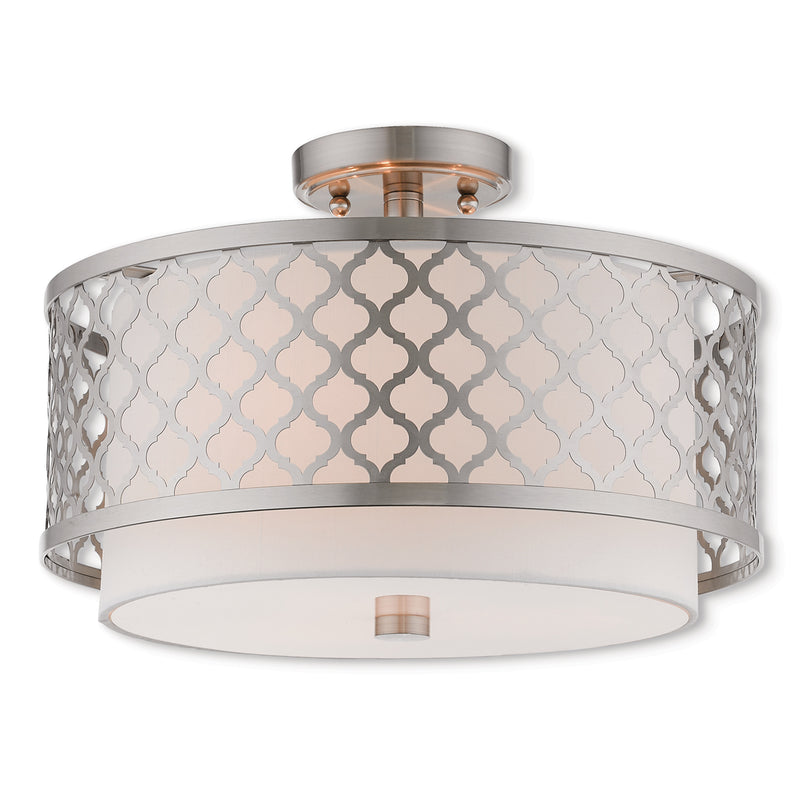 Arabesque 3-Light Ceiling Mount - Lamps Expo